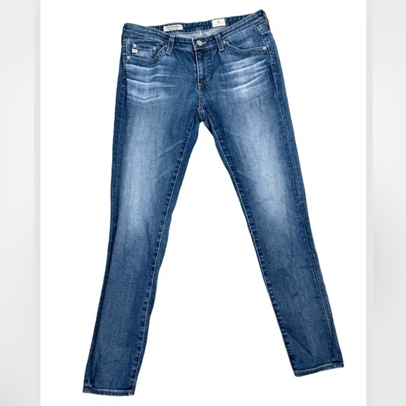AG Adriano Goldschmied The Legging Ankle Super Skinny Ankle Denim Jeans 27R - Picture 1 of 8